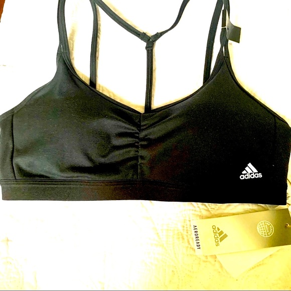 adidas Other - NWT Black & White Adidas Sports Bra